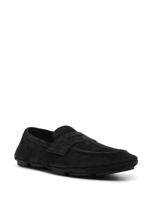 Suede moccasins Dolce & Gabbana | A50599AS70780999